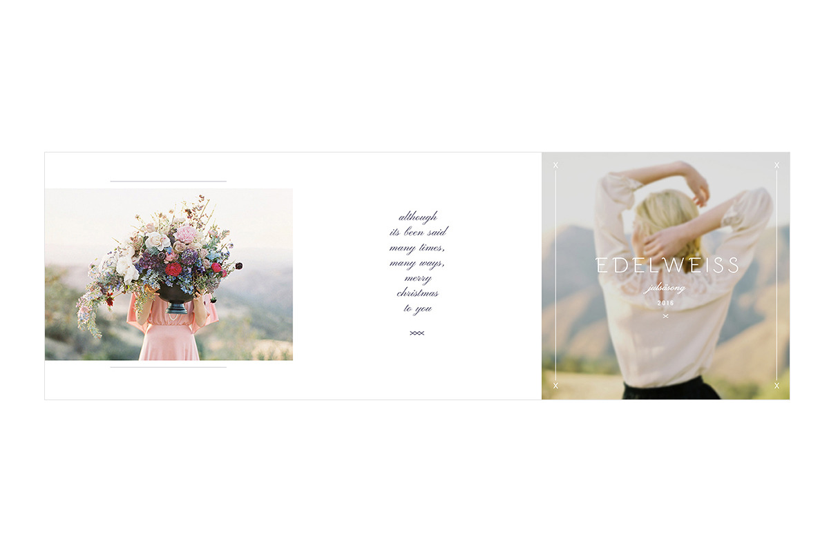 Edelweiss II Holiday Printable, a Card Template by Red Met Yellow Creative (Photo 3 of 6)