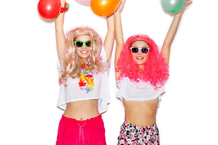 Girlfriends having fun stock photo containing woman and friend, a Person Photo by Aliaksei Kaponia