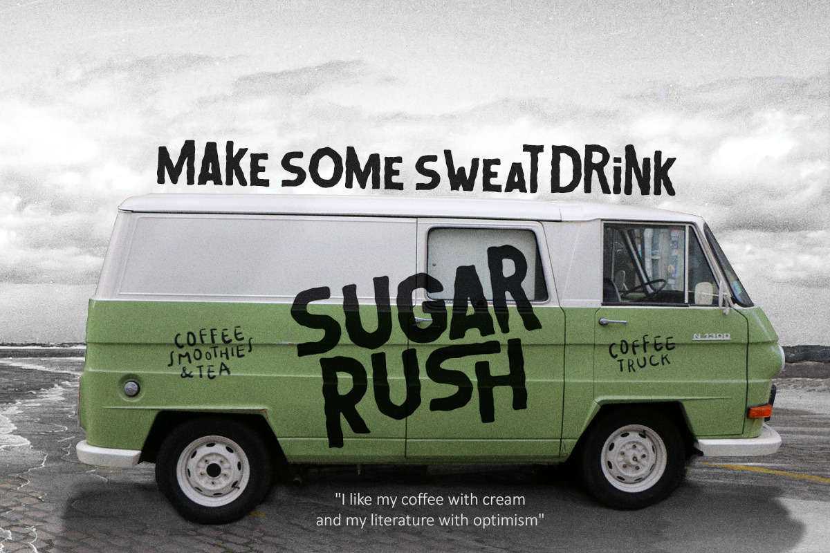 Up and Down - Display Font, a Sans Serif Font by HIRO.std (Photo 12 of 13)