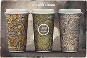Floral Ethnic Seamless Patterns, a Pattern Graphic by BALABOLKA (Thumbnail 5 of 6)