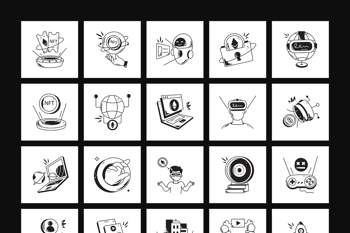 Sketch Icons, an Outline Icon by Prosymbols (Photo 17 of 30)