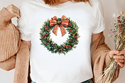 Watercolor Red Green Plaid Christmas, an Illustration by Canvas Craft (Thumbnail 4 of 7)