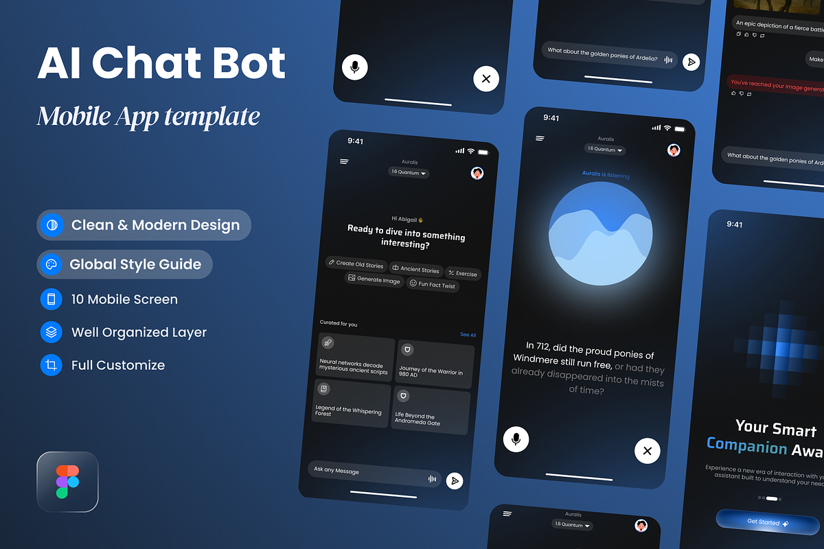 Auralis - Ai Chat Bot Mobile App