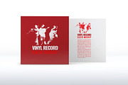 Vinyl Record Sleeve Mock-Up, a Product Mockup by Se٧enStudio (Thumbnail 5 of 9)