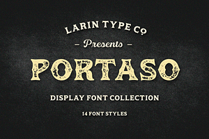 Portaso, a Serif Font by Larin Type Co.