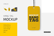 Hang Tag Mockup Set, a Shirt Mockup by Country4k (Thumbnail 1 of 4)
