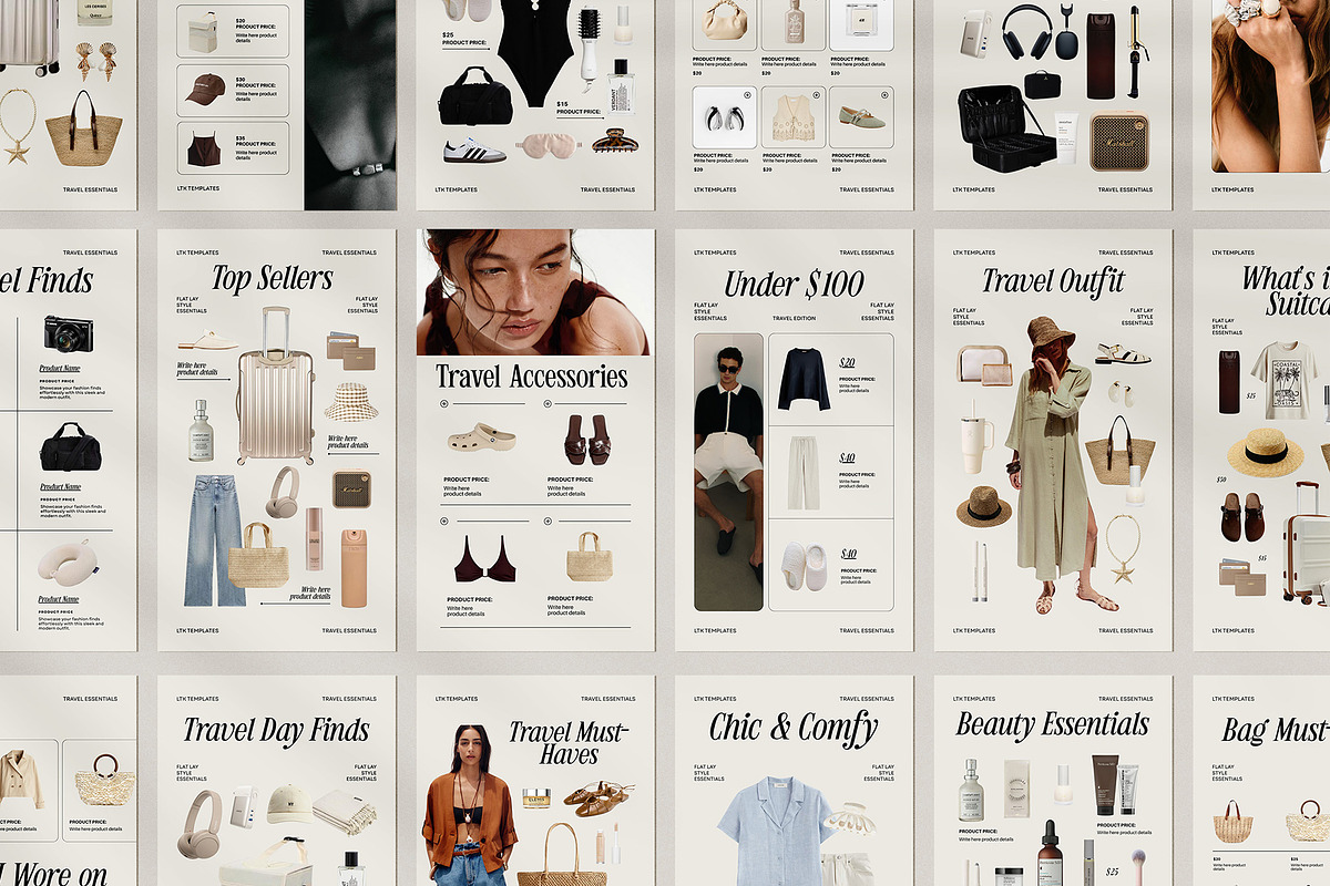 40 LTK Instagram Story Canva, a Social Media Template by Amaré Creative (Photo 2 of 7)