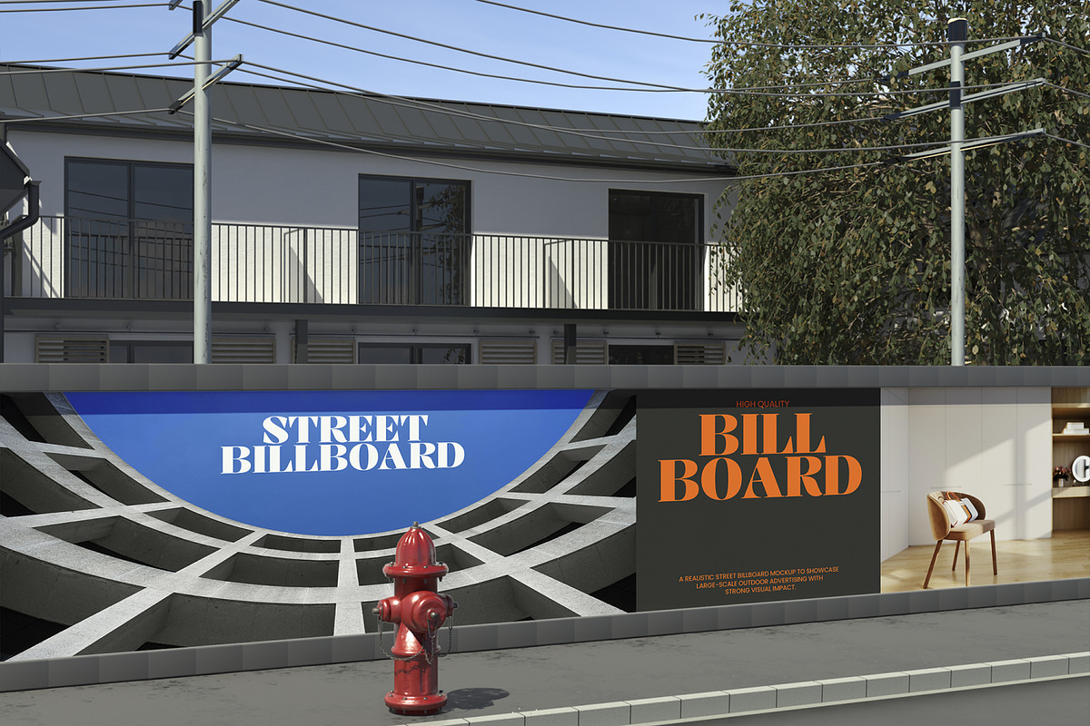 Street Billboard Mockup, an Advertising Mockup by Permadi Creative (Photo 5 of 5)