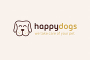 Happy Dog Logo, a Branding & Logo Template by Sargatal (Thumbnail 2 of 4)