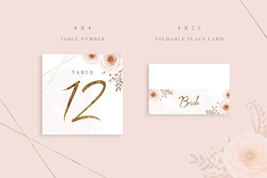 Whimsical Wedding Invitation Suite