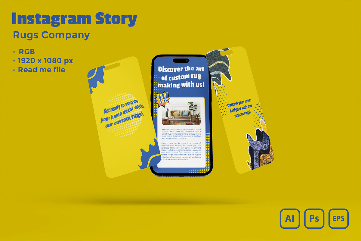 Rugs Company Instagram Story, a Social Media Template by Fannan Studio (Photo 3 of 3)