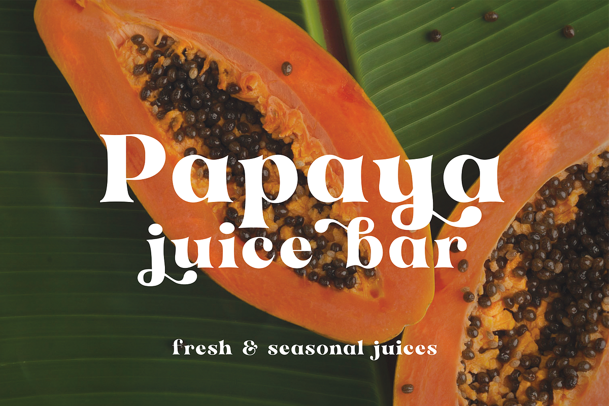 Antigua - Tropical Display, a Serif Font by HipFonts (Photo 8 of 11)