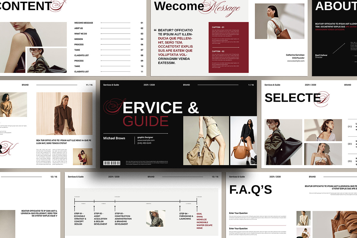 Services and Pricing Guide Template, a Presentation Template by TemplateFolio-Shop (Photo 1 of 11)