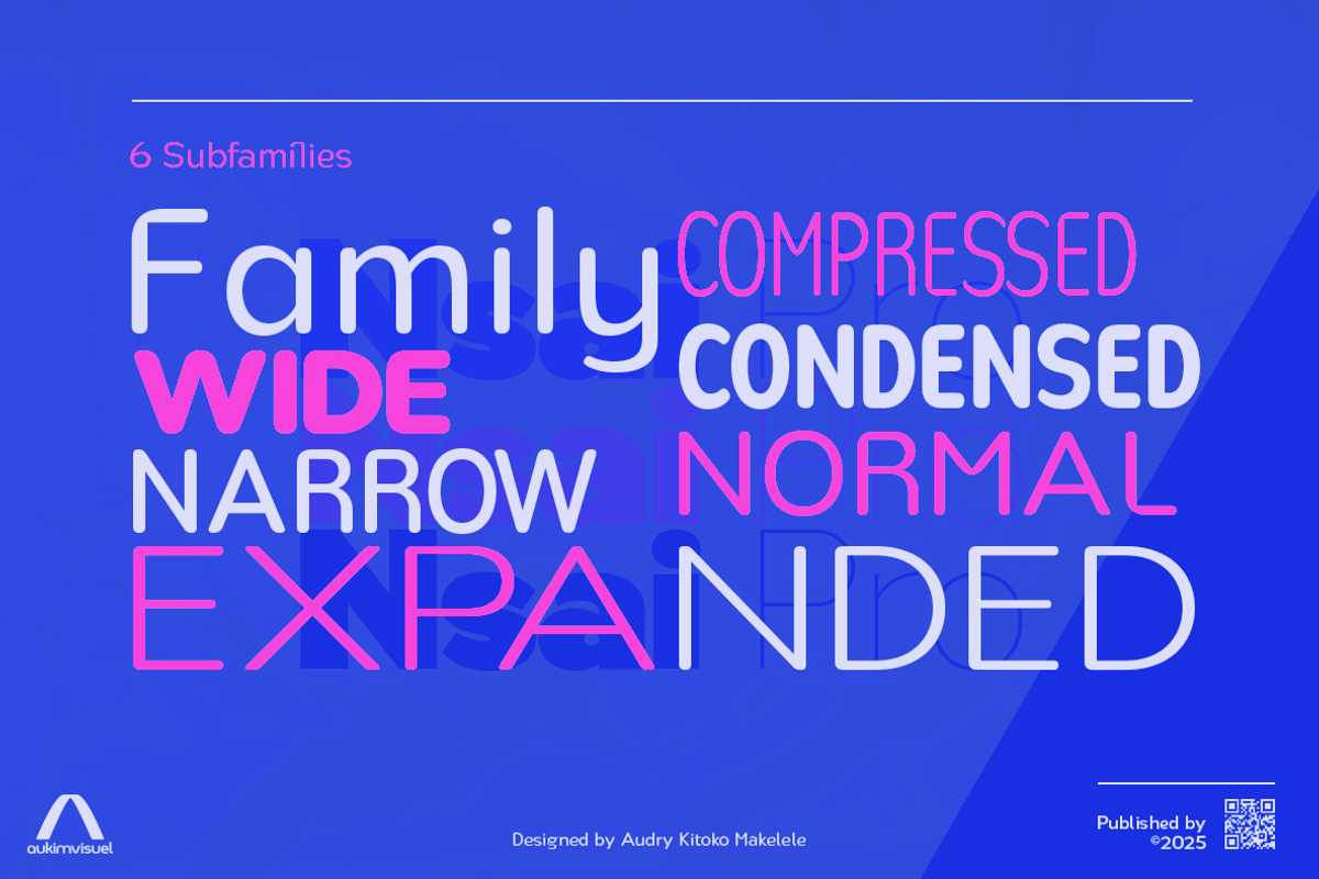 Nsai Pro Rounded Wide, a Font by Aukimvisuel (Photo 7 of 12)