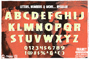 Franky Horrorshow - Monster Font, a Sans Serif Font by Remedy667 (Thumbnail 10 of 10)