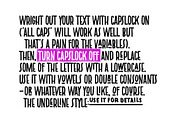 POSTAL, a Handwritten Font by byRosa (Thumbnail 4 of 5)