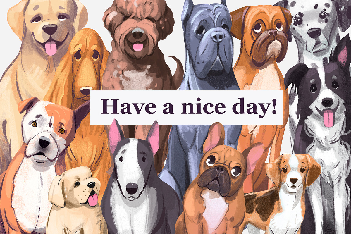 Dog life. PNG clipart, a Graphic by Aksol (Photo 4 of 4)
