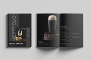 Fashion & Minimal Portfolio Template, a Magazine Template by GoldenGrid Studio (Thumbnail 2 of 10)