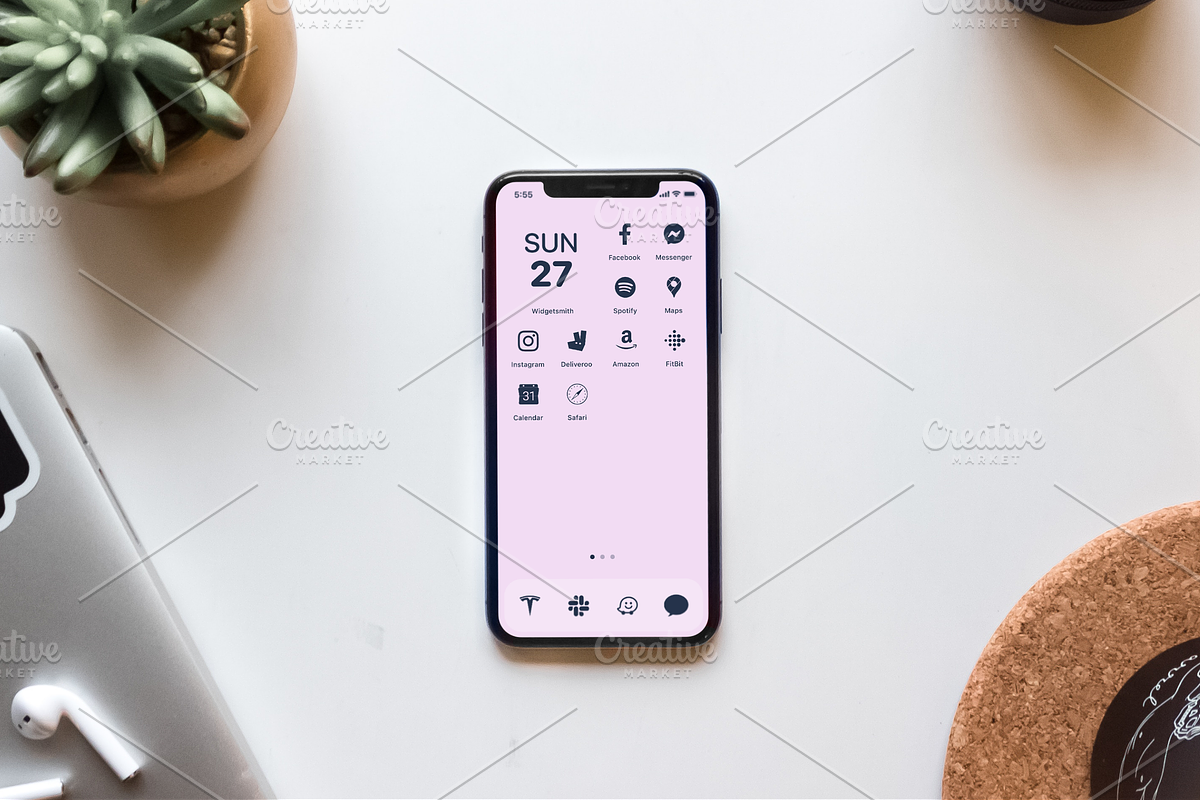 iOS 14 Luxury iPhone App Icons • D, an Icon by Homescreen Pro (Photo 5 of 6)