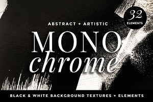 Monochrome Abstract Backgrounds