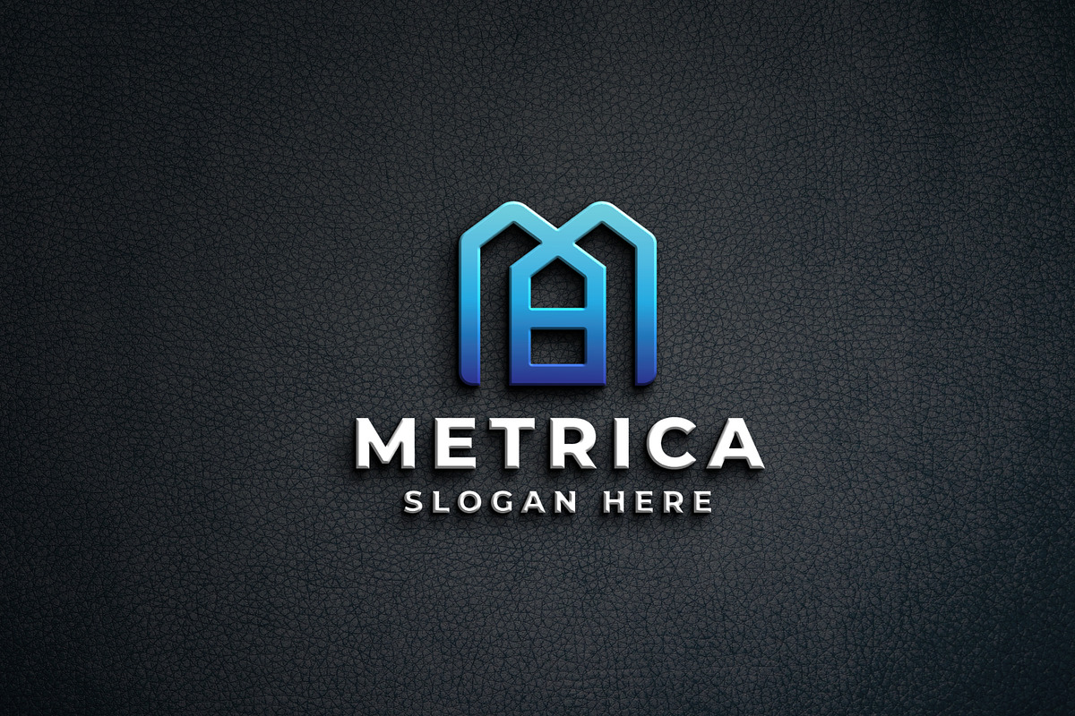Geometric Real Estate Letter M Logo, a Branding & Logo Template by Design_Planet (Photo 2 of 2)