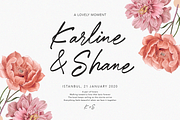 Kallistone Handwritten Font, a Handwritten Font by DzikrulAulia (Thumbnail 4 of 9)
