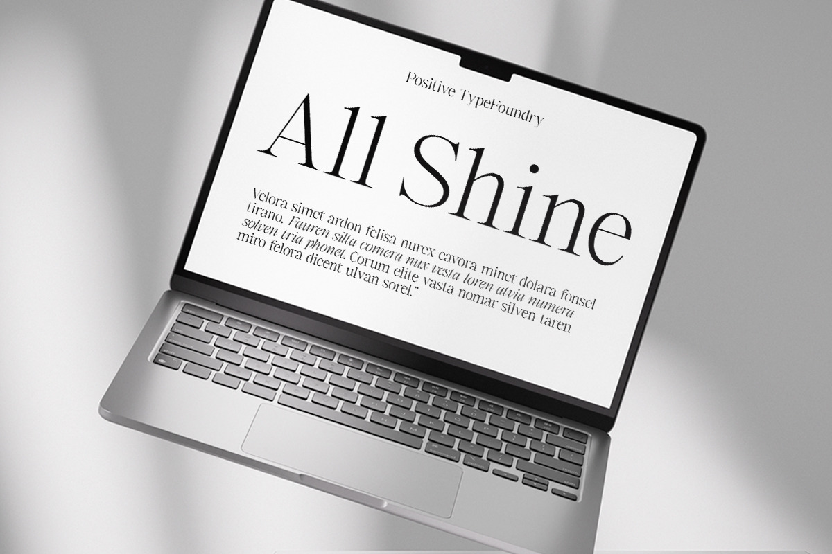 The Glow Maker's Serif (15 Fonts), a Serif Font by Positive TypeFoundry (Photo 9 of 15)