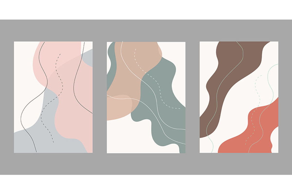 Classic poster template with lines, a Marketing Template by David Khelashvili
