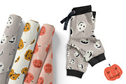 Pumpkin vector pattern - Halloween, an Illustration by Marta Munte Designs (Thumbnail 2 of 3)