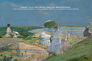 700+ Claude Monet Ultimate Bundle, an Object Graphic by Lilithcollageart (Thumbnail 4 of 30)