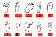 Handspeak, a Font by Petal Pixels (Thumbnail 2 of 10)