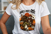 Halloween Cowboy Png-Vintage Motel, a Work Illustration by Sublimation Artist (Thumbnail 5 of 9)