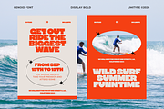 Genoid - Bold Display Font, a Sans Serif Font by limitype (Thumbnail 6 of 12)