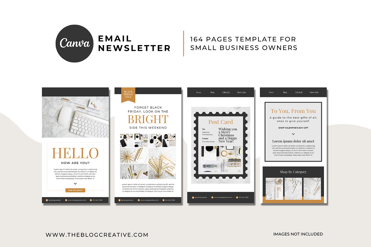 Minimalist E-com Email Template, an Email Template by The Blog Creative (Photo 2 of 7)
