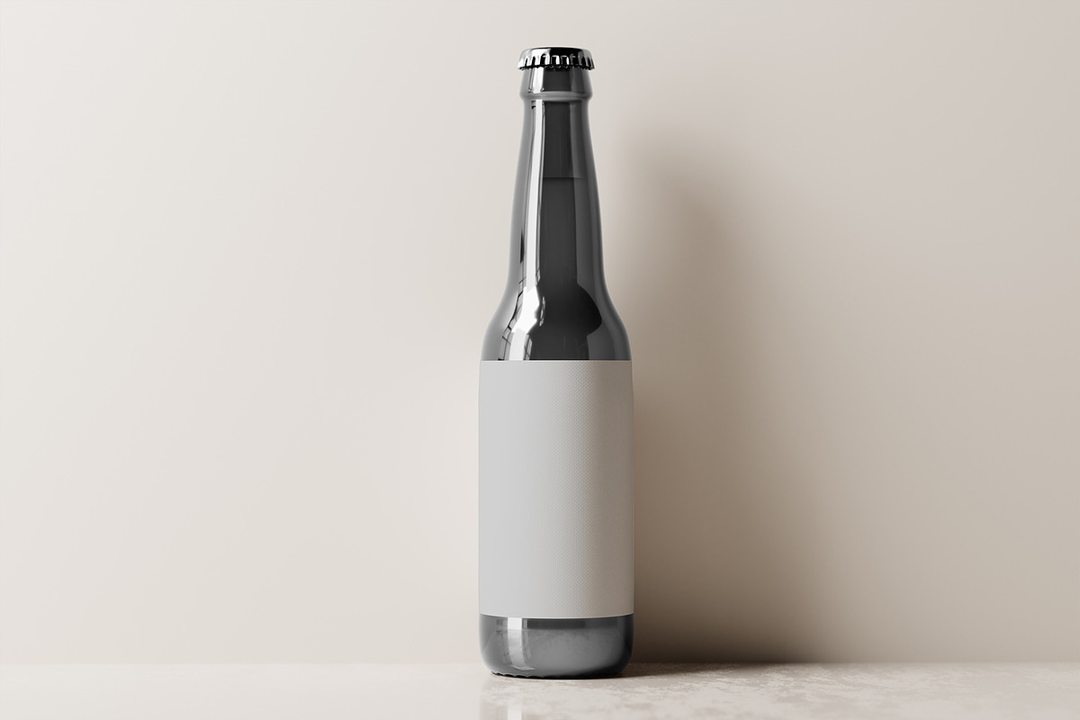 Beer Bottle Mockup, a Product Mockup by Designbuys (Photo 7 of 10)