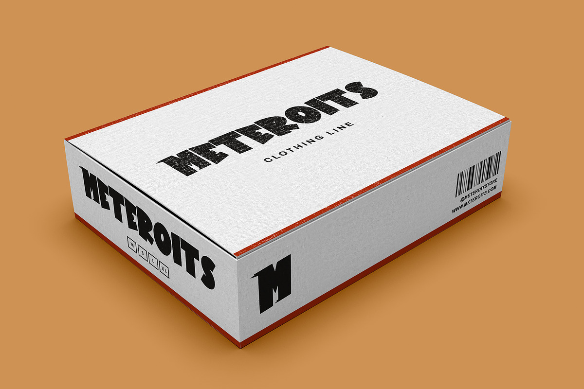 Meteor Fall - Comic Display Font, a Font by Arendxstudio