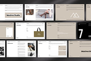 Maxima | Brand Guidelines Template, a Presentation Template by Occy Design (Thumbnail 9 of 9)