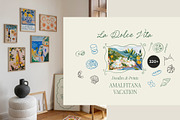 LA DOLCE VITA Doodles & Prints, an Object Graphic by Lana Elanor (Thumbnail 1 of 15)