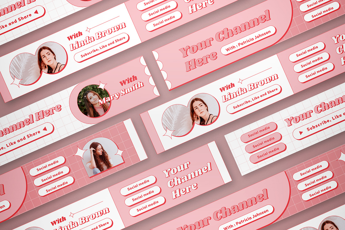 Valentine Youtube Cover, a Social Media Template by graphicook (Photo 3 of 3)