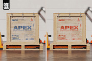 Wooden Shipping Crate Mockup, an Advertising Mockup by SD Mockup (Thumbnail 4 of 5)