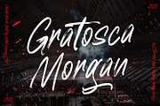 Gratosca Morgan Brush Font, a Font by Kotak Kuning Studio (Thumbnail 1 of 6)