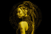 HUD Hologram Photo Effect, a Layer Style Add-On by pixelbuddha.net (Thumbnail 2 of 9)