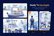 Travel and Camping Illustration Set, a Person Illustration by Brickclay (Thumbnail 3 of 10)