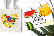 Juicy fruits Clipart collection, an Illustration by ViktoriaLapshyna (Thumbnail 14 of 14)