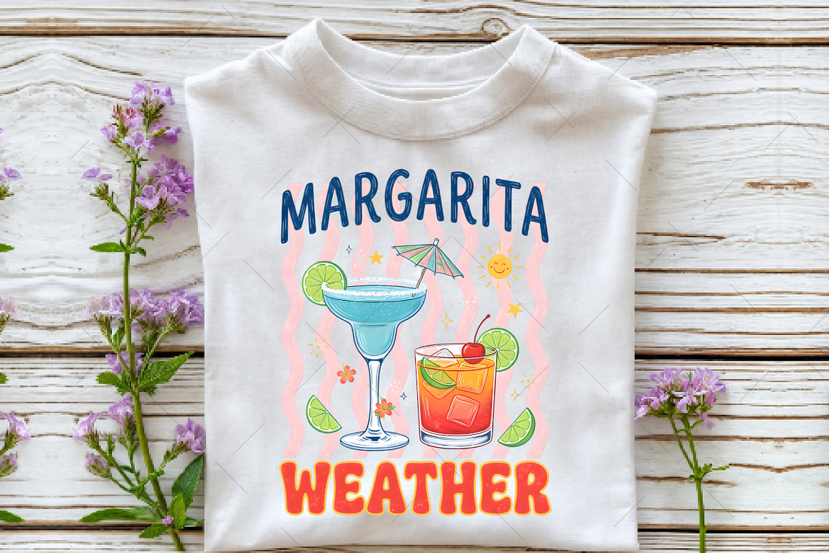 Margarita Weather Summer Drink PNG, a Seasonal Illustration by OK Design (Photo 2 of 5)