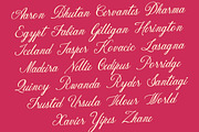 Dugora – Flourish Script Typeface, a Script Font by Arendxstudio (Thumbnail 10 of 10)