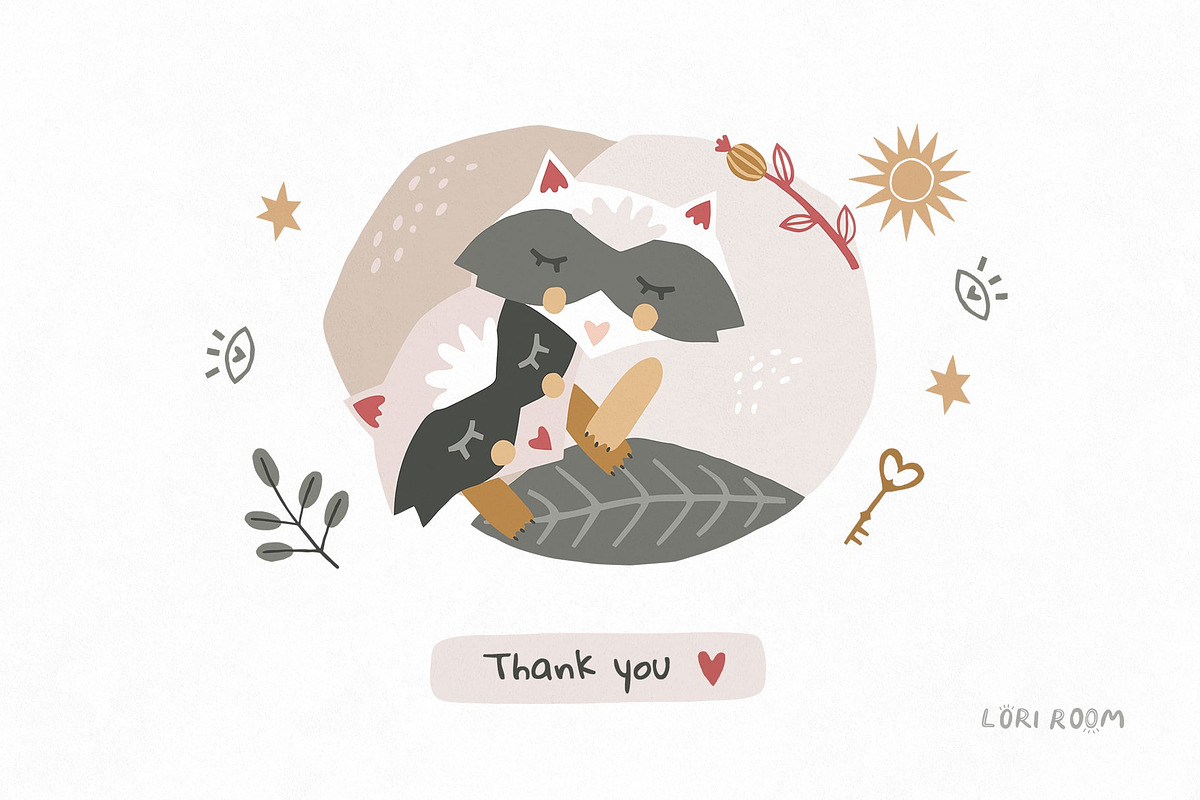 YOU + ME, an Animal Illustration by Lori Room (Photo 14 of 14)