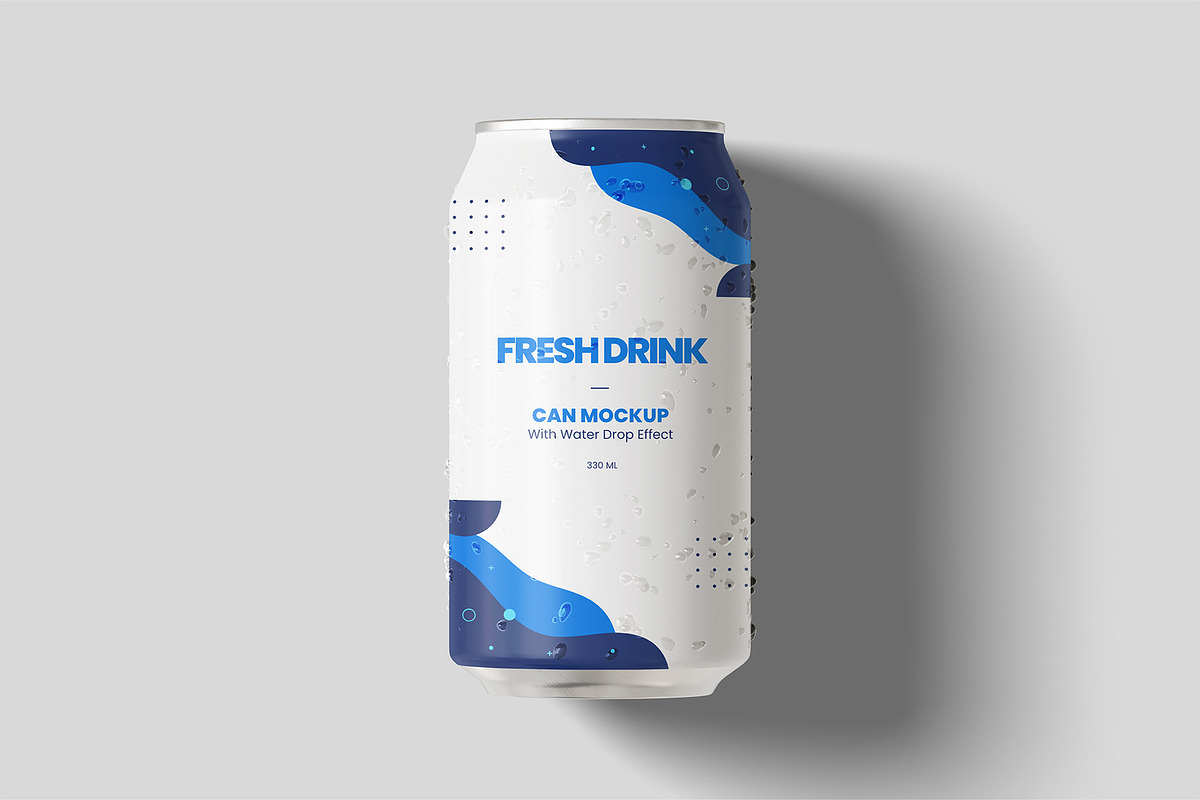 Cold Energy Drink Mockup | Soda Can, a Packaging Mockup by Compositing Studio (Photo 2 of 17)