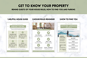 Airbnb Welcome Book Template, a Poster Template by Templatables (Thumbnail 4 of 12)