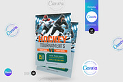 Hockey Tournament Flyer Template, a Flyer Template by Aam360 (Thumbnail 3 of 3)